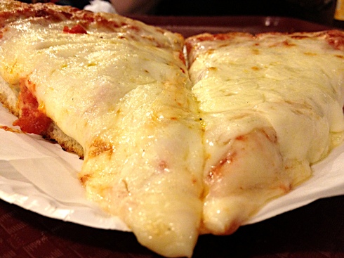 If you're looking for cheese, look no further than the pan pie. This is the closest to deep-dish you can find without making the trip to Chicago.